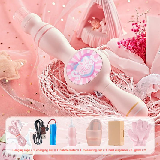 Bubble Machine,Elastic Bubble Fog Wand,Fog Bubble Machine,Fun Science Experiments, Kids Toys, Parent-Child Interaction,Summer Toys,Kids Gift,Children'S Day,Children Toys Outdoorfun